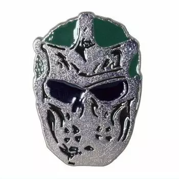 Коллекция значков «Пятница 13-е» Джейсон Икс «Пятница 13-е» Gacha Gacha Capsule Toy [10. (Метал Джейсон)] (Отдельный предмет)