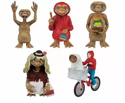 Коллекция знаменитых сцен Наш любимый из 5 типов Gacha Gacha Capsule Toy ET. Инопланетянин. (Перепродажа) [Набор (Полный Полный)]