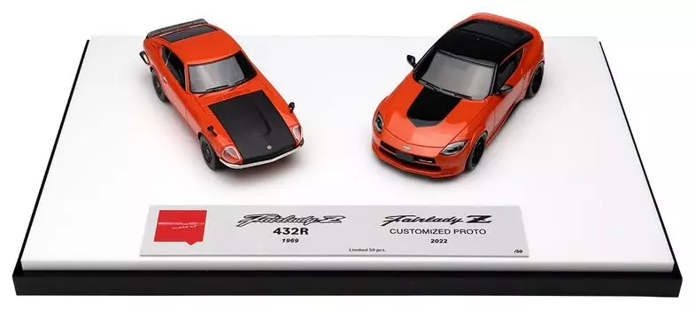 КОЛЛЕКЦИЯ EIDOLON Nissan Fairlady Z Customized Proto Nissan Fairlady Z 432R 1969 Набор завершенный продукт 1/43 и (PS30SB)