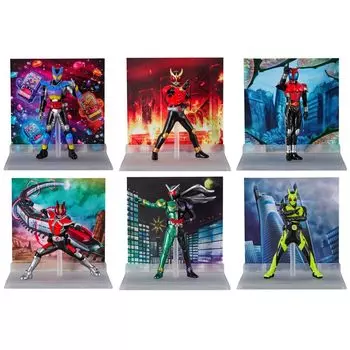 КОЛЛЕКЦИЯ МИКРОСТАТУЕК Kamen Rider 8 шт. КОРОБКА (конфетная игрушка)