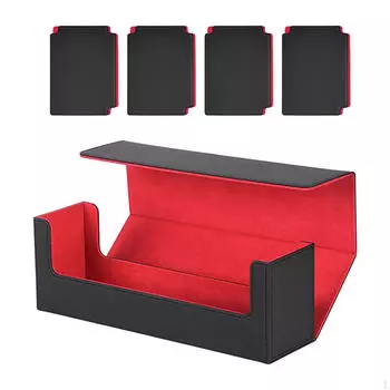 Колода коллекционных карточек Хобби Коллекция может вместить более 400 карточек Кейс для игральных костей Red