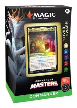 Колода командира Magic the Gathering Английская версия MTG Коллекционная карта Wizards of the Coast D20160000 Commander Masters Sliver Horde