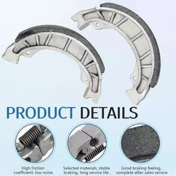 Колодка тормозного барабана CG125 Тормозная колодка для многих других скутеров Honda Clone Engine мощностью 5,5–6,5 л.с.