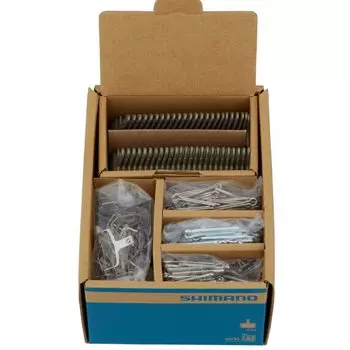 Колодки дискового тормоза Shimano B05S, смола, полуоптовая партия для мастерских, 50 пар