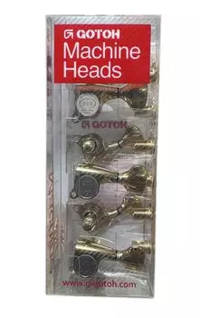 Колок для гитары GOTOH, золотой L6 SGS510Z-S5-L6-GG 01Z023GX/D золотой