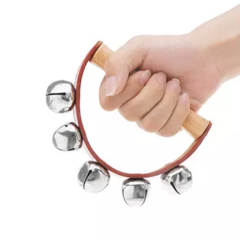 Колокольчик для маленьких детей, детский ранний образовательный музыкальный инструмент, ритм, тряска, маленький колокольчик