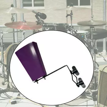 Колокольчик с зажимом перкуссионный аксессуар 7 дюймов регулировка шумовой держатель ручной