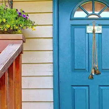 Колокольчики ручной работы, колокольчики удачи, колокольчики ведьмы, дверные украшения алтаря ручной работы