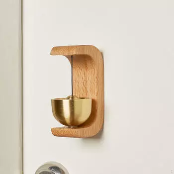 Колокол для владельцев магазинов, декоративные дверные звонки, деревянные подвесные колокольчики в японском стиле, вход для перезвона ветра