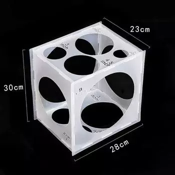 Колонны арок воздушного шара коробки размера воздушного шара 10 отверстий делают измерение размера воздушного шара 1 pcs