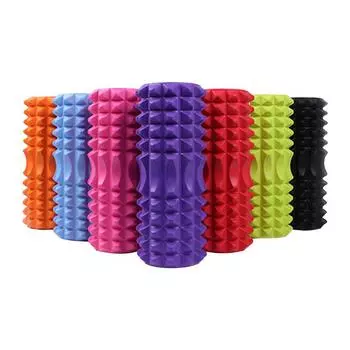 Колонны для йоги Jufit используются для аэробных упражнений и растяжки групп мышц. яркие темно-бордовый/boysenberry