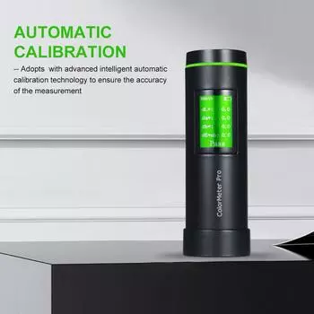 Колориметр Измеритель цвета Хромометр Интеллектуальный прибор для измерения цвета Управление через приложение Автоматическая калибровка чёрный