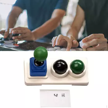 Колпачки для ключей Компьютерные аксессуары Винтажный дизайн Степень вращения Шар Подарки Профессиональные с ящиком для хранения Blue Base