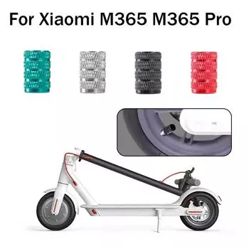 Колпачки клапанов для электрического скутера, универсальная крышка газового сопла для трубчатых шин для Xiaomi M365 M365 Pro, скейтборд, велосипед, пылезащитные аксессуары зелёный