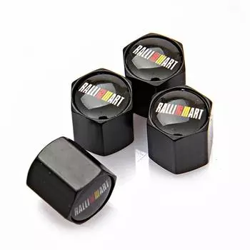 Колпачки клапанов колес RALLART для M1itsubishi ASX Lancer Pajero Outlander L200 EVO Eclipse Grandis Galant Delica, аксессуары для стайлинга автомобилей