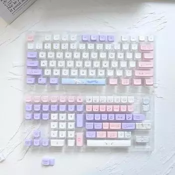 Колпачки клавиш XDA PBT 144 клавиши DIY индивидуальный профиль сублимационная краска PBT колпачок клавиши для переключателя Cherry Gatrron MX механическая клавиатура колпачок клавиши