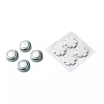 Колпачок болта номерного знака автомобиля CARMATE, тип пасты, хром LS315