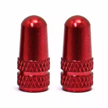 Колпачок французского вентиля CYCLE PRO, алюминиевый, красный, 2 шт. [CP-VC021-2] (французский стиль) красный