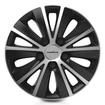 Колпак Goodyear Monaco Black Silver, 16 дюймов (4 единицы)
