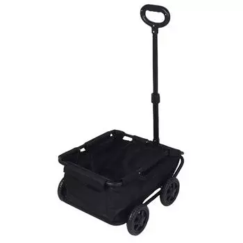 Коляска для домашних животных многофункциональная складная 4-колесная выдвижная тележка для домашних животных портативная для кемпинга на открытом воздухе путешествия