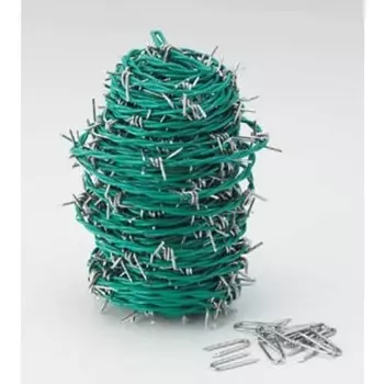 Колючая проволока TRUSCO цветная 2,0 мм x 100 м TUW-20-100G