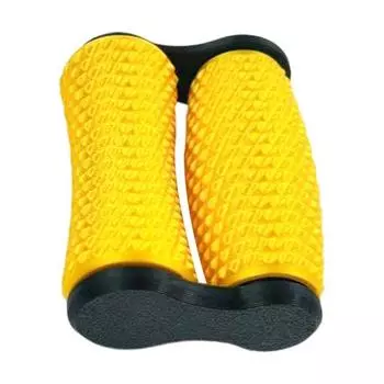 Колючий Гриппи Стимулирующая Игрушка-Непоседа Портативный Двойной Роликовый Массажер для Рук Снятие Стресса Боль Стимулирующий Инструмент Бугристый Ролик Сенсорная Игрушка