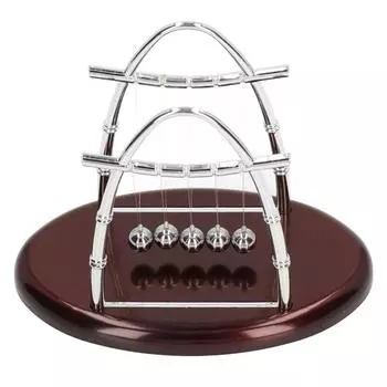 Колыбель Балансировочные шары Наука Физика Гаджет Настольные игрушки Аксессуары Подарки для Домашнего Офиса Декор S