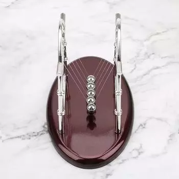 Колыбель Ньютона, стальной балансир, физика, наука, украшение для домашнего стола, ремесло, развивающая игрушка