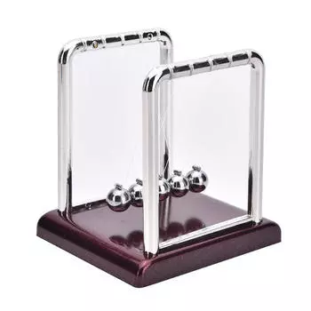 Колыбель Ньютона, стальной балансир, физика, наука, маятник, стол, забавная игрушка в подарок J, чёрный