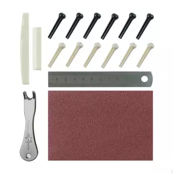 Колышки для струн гитары Folk, многофункциональные, прочные, декоративные, штифты для бриджа