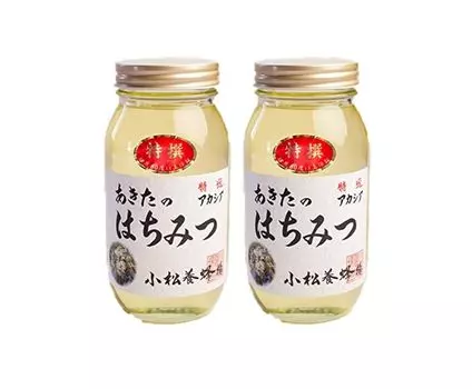 Komatsu Bee Farm Akita Honey Special Acacia 1000 г Набор из 2 шт. с оригинальной наклейкой