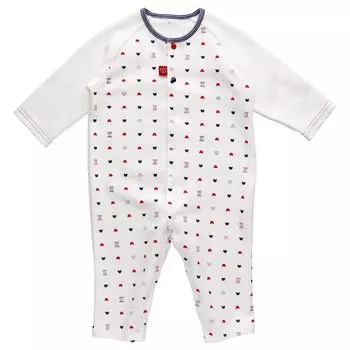 Комбинезон 70 трехцветный, сделанный в Японии [Baby Castle]