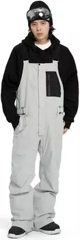 Комбинезон Acrais Доступен в размерах 6 и XXL Мужские штаны/полукомбинезон для сноуборда/лыж (Отдельный предмет) - Размеры XS, S, M, L, XL, (AL-SP2207, AL-SP2207XLGY-BL)