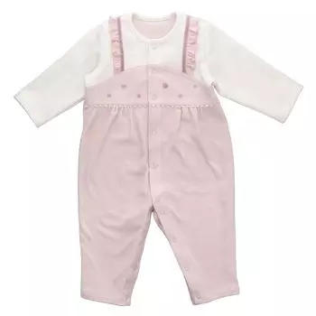 Комбинезон Baby Flower 80 Сделано в Японии [Baby Castle] розовый