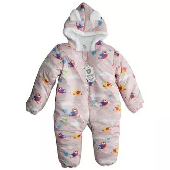 Комбинезон без ножек лосося для девочки-космонавта для девочки