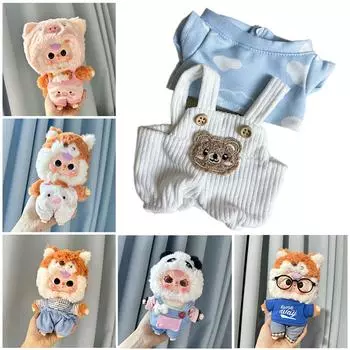 Комбинезон для плюшевой куклы из мультфильма, сменный наряд, аксессуары для игрового домика, мини-одежда #469852 17