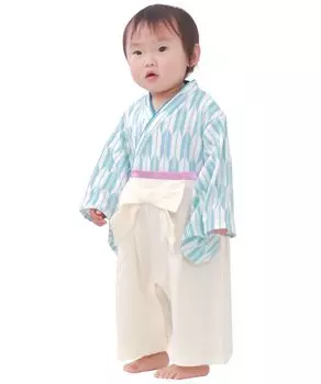 Комбинезон Hakama Rompers Baby Hakama Girls Yabane [KYOETSU] (60, 7. Саксофон)