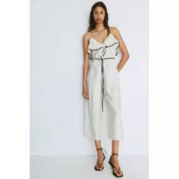 Комбинезон HM с воланом, белый