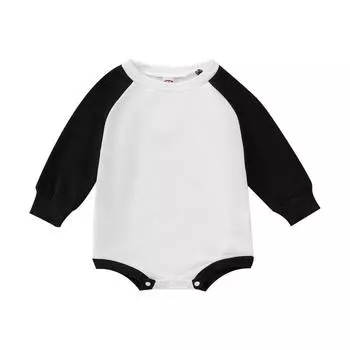 Комбинезон с длинными рукавами для малышей, хлопковый комбинезон для новорожденных 70