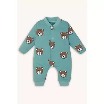 Комбинезон с принтом Teddy Bear и кнопками спереди