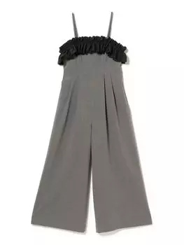 Комбинезон со сборками и оборками СЕРЫЙ 0 [Ray Beams] Комбинезон/Комбинезон женский серый