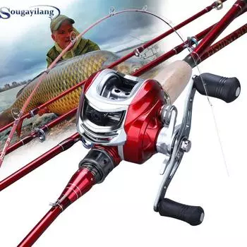 Рыболовная удочка с катушкой Rod2.1m&Left handle