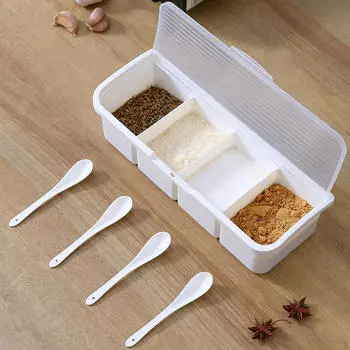 Комбинированная коробка для приправ, кухонные гаджеты, стоячие банки для специй