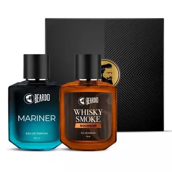 Комбинированные духи Beardo Whiskey Smoke Bourbon 50 мл и духи Mariner 50 мл