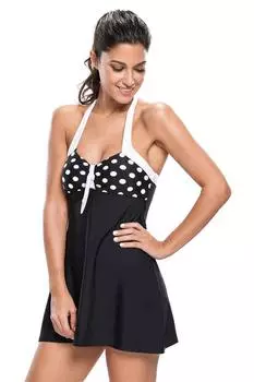 Комбинированный купальник Angelsin из шорт и юбки