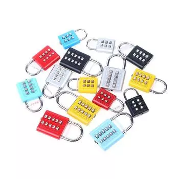 Комбинированный замок с паролем и кодом, чемодан из цинкового сплава для багажа, дорожный код, противоугонный замок, умный замок с кодом as the picture