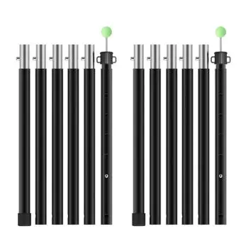 KOMCLUB Палатка брезентовая для хранения MAX Диаметр высота кнопка легко хранить сумка палатка для кемпинга установка столб, столб, 40 см, 240 см, 24 мм, 25 уровней