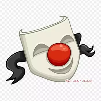 Комедиа Комедия N Термопереносная печать виниловые заплатки наклейки для одежды аппликации своими руками моющиеся заплатки