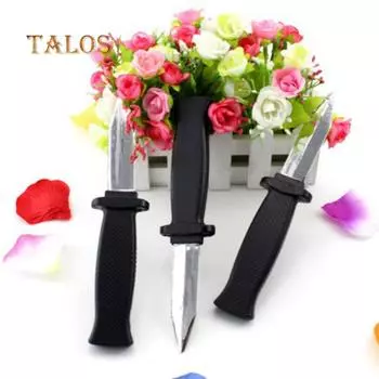 Комедия Волшебный пластиковый выдвижной кинжал Шутка Реквизит для розыгрыша Нож Страшный трюк Игрушечные лошадки для всех возрастов 10#