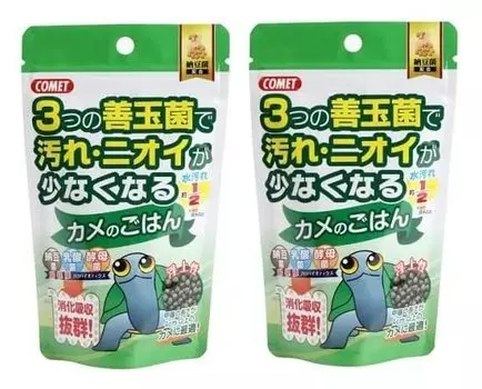 Комета еды с Bacillus natto маленькая Черепаха рисовая Bacillus natto 50 г [Набор 2] [Черепашка (круглый тип)]